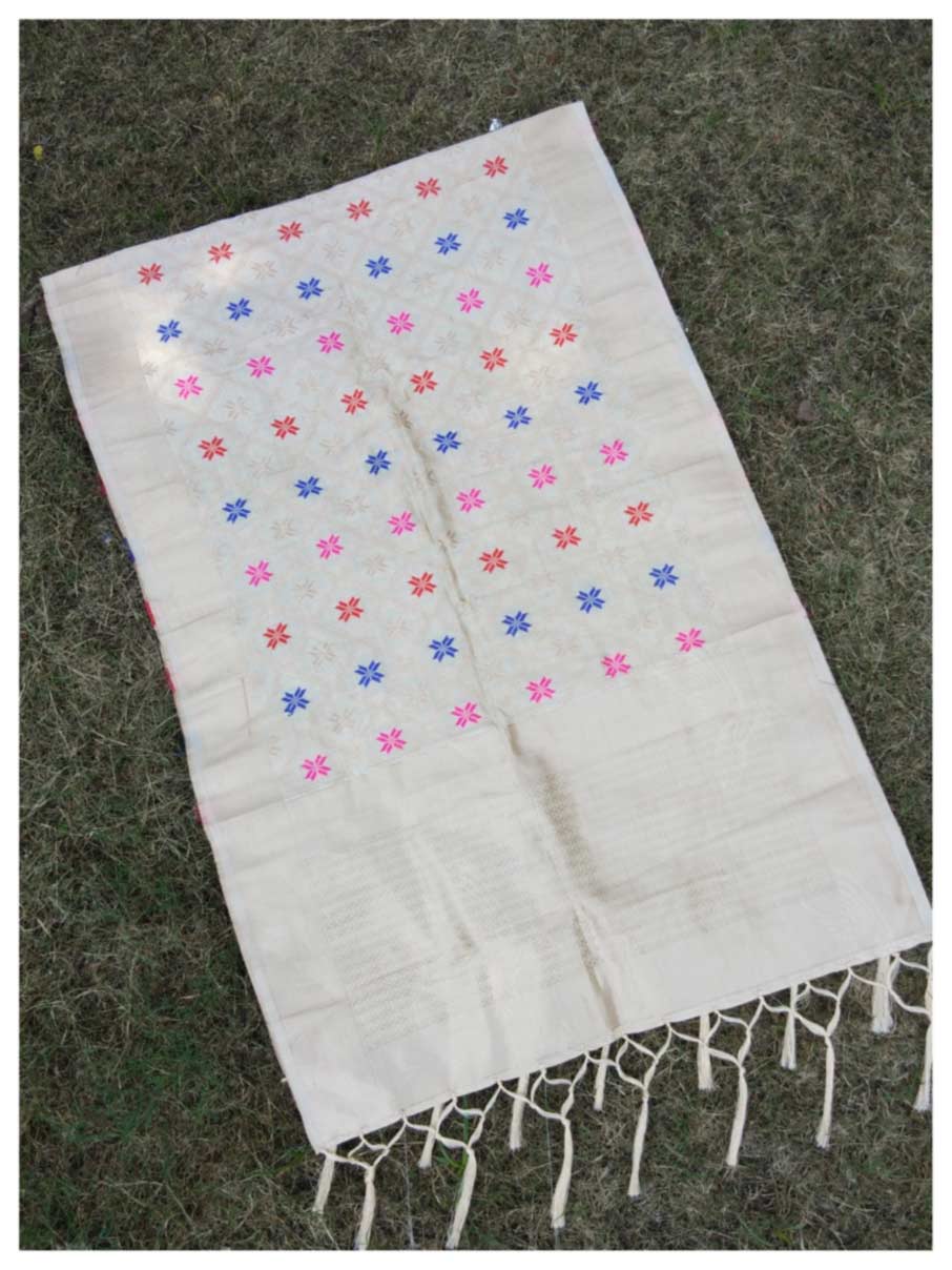 Banarasi Wholesale Dupatta Supplier KD261Light Banarasi Wholesale Dupatta Supplier KD261Light